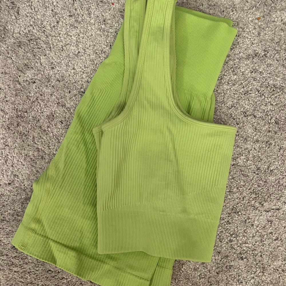Ribbed workout set
